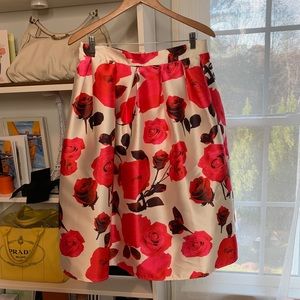 50’s inspired Flowered A-line skirt !